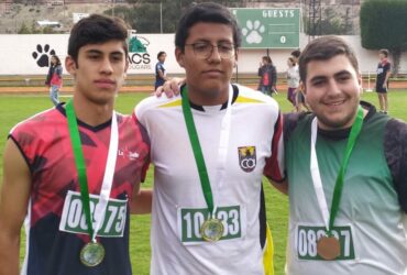 «Torneo de atletismo de la zona Sur, organizado por el Colegio Calvert «