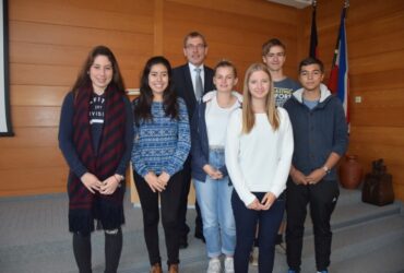 Visita de estudiantes bolivianos al distrito de Dithmarschen