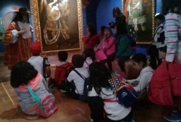 De colores, fiestas y ángeles imaginarios. El curso P1C visitó el Museo Nacional del Arte