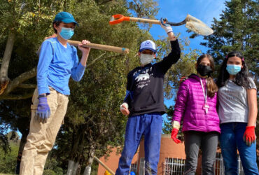 Campaña de plantación de árboles en el Zológico  de Mallasa