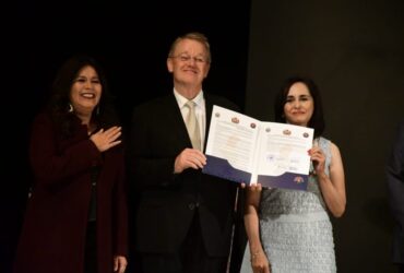 Discursos durante la gala del centenario del colegio