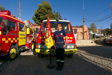 Felicitamos a Carmiña Paz ¡Nueva comandante de los Bomberos!